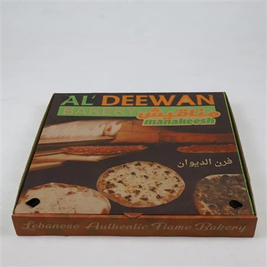 Cajas Pizzakarton mit modischem Design