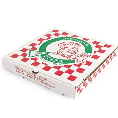 Umweltfreundliche, anpassbare Pizzaschachtel
