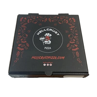 Personalisierte Luxus-Pizzaschachtel aus Wellpappe