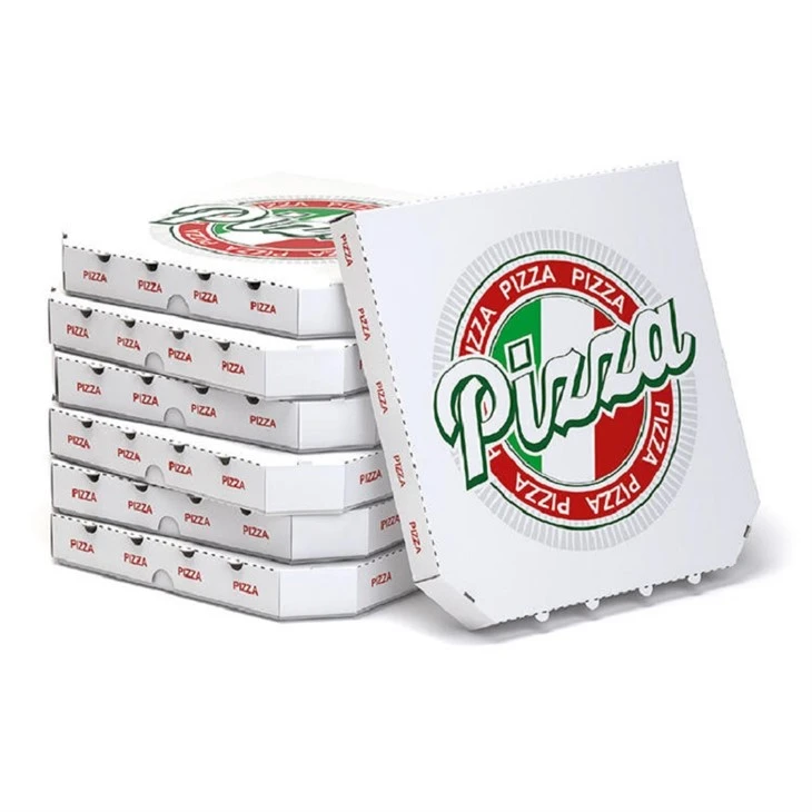 Lieferant individuell gestaltete, bedruckte Pizzakartons
